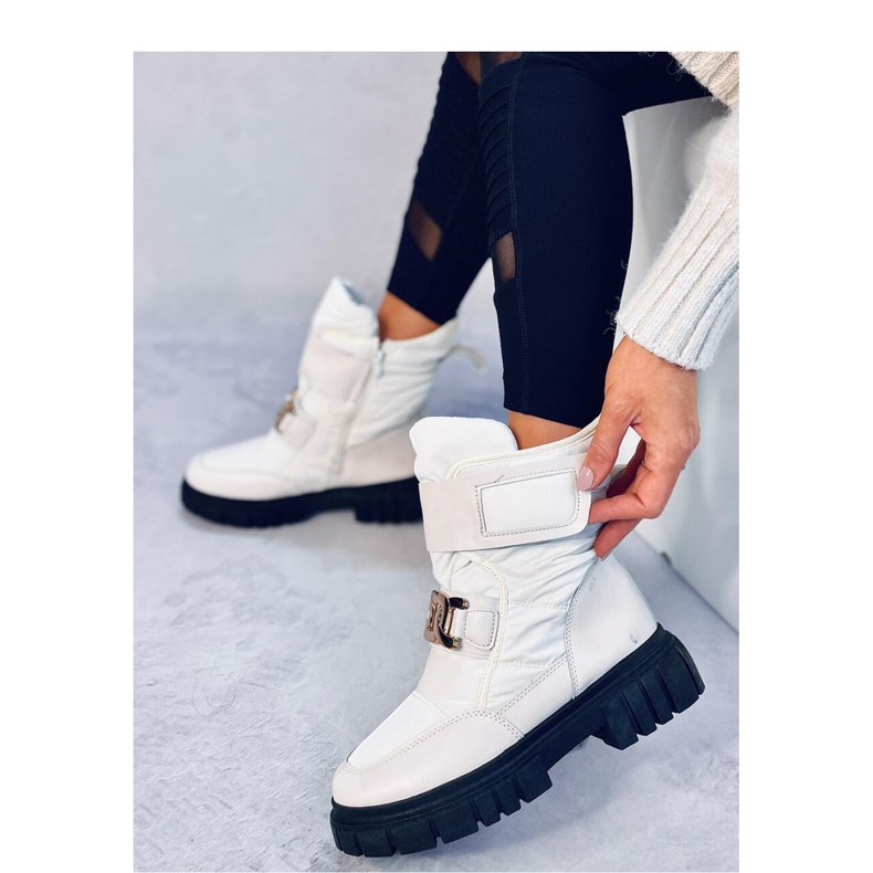 Gabby Beige snökängor för kvinnor - Inello 2