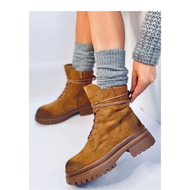 Trapper ankelboots med Desfor Camel-skydd - Inello brun 1