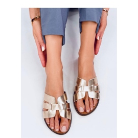 Charnes Gold damsandal - Inello gul 1
