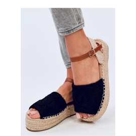 Boho Ingram Svarta espadrillesandaler - Inello 1