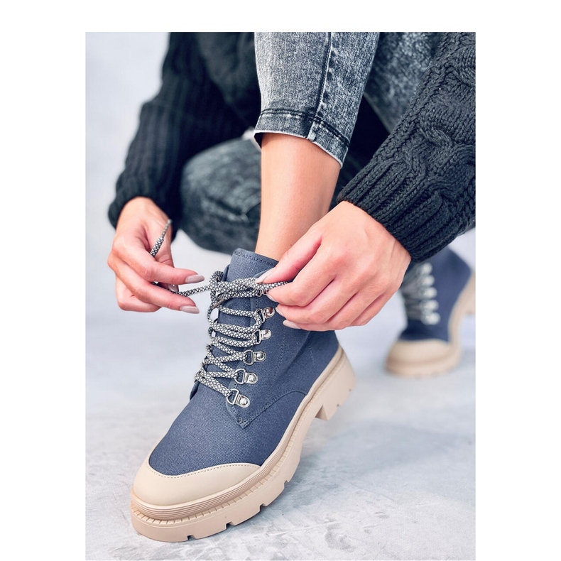 Vander Blue trekking sneakers - Inello blå 1