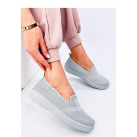 Combe Grey sock sneakers - Inello grå 1