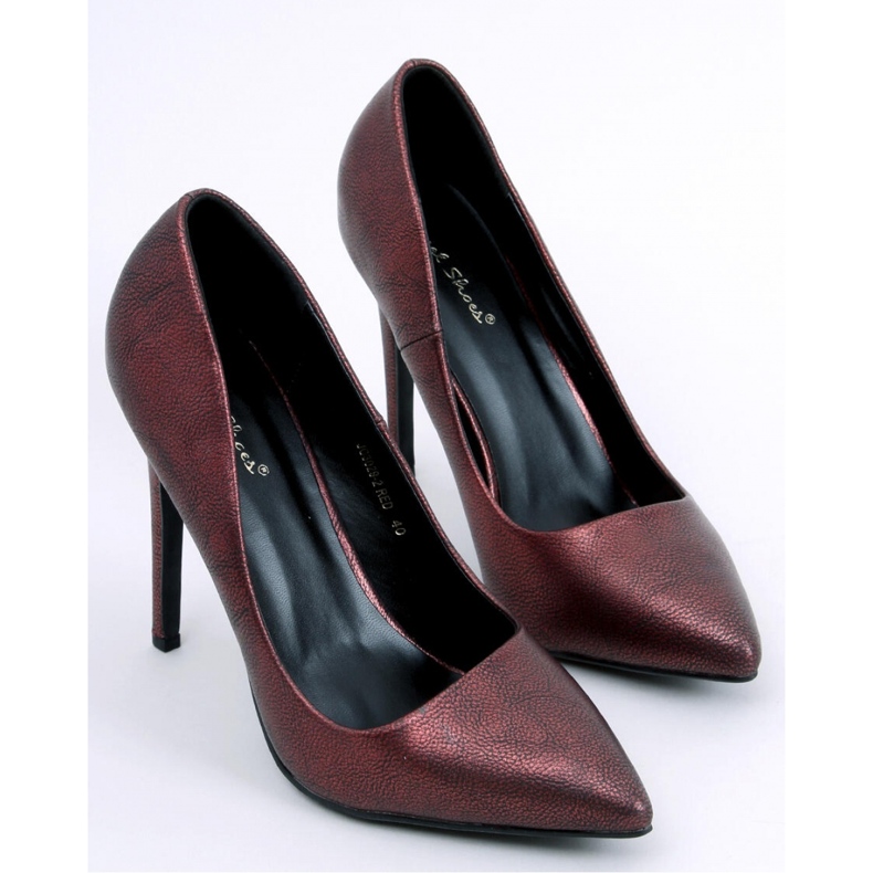 Leda Röda högklackade damskor - Inello 1