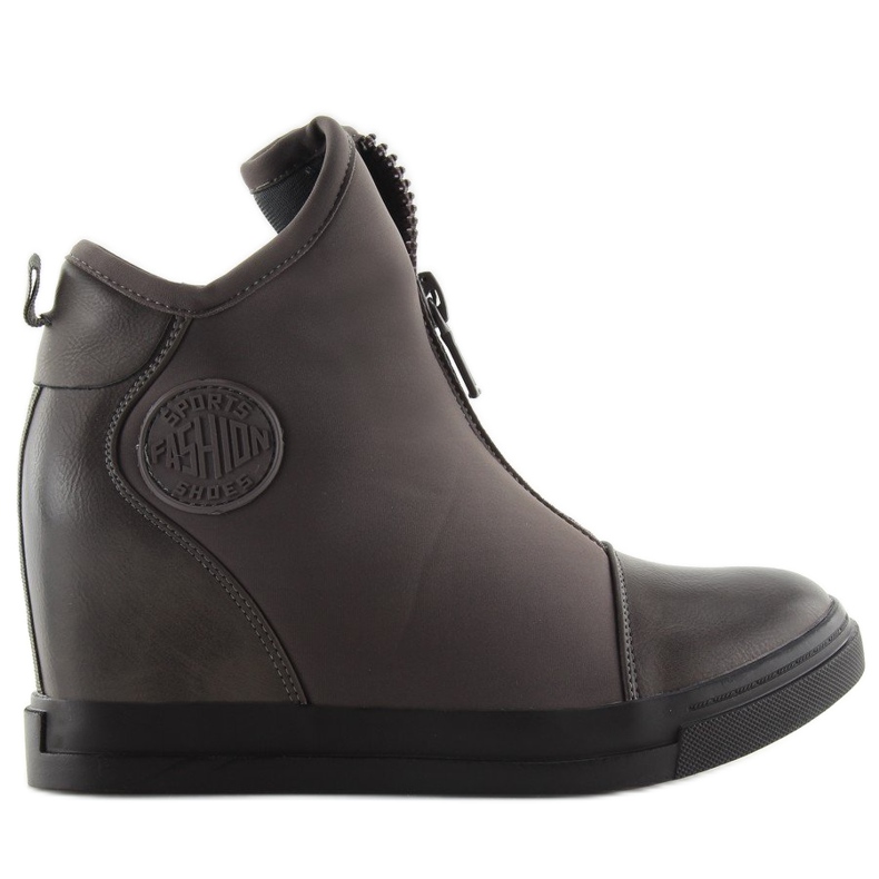 Grå Wedge sneakers 168-129 grå 1
