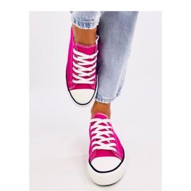 Klassiska damsneakers Basic Fuchsia - Inello rosa 1