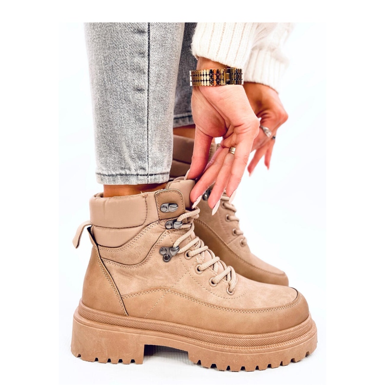 Mathen Khaki trapper ankelboots - Inello brun 2