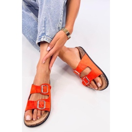 Sandal Cork flipflops Ponses Orange - Inello 1