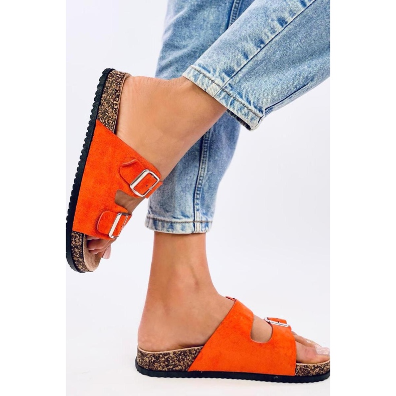 Sandal Cork flipflops Ponses Orange - Inello 2