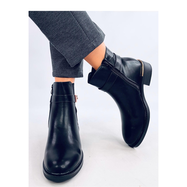 Gavins Black Pu Chelsea boots - Inello svart 2