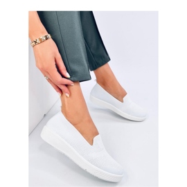 Combe White sock sneakers - Inello vit 1