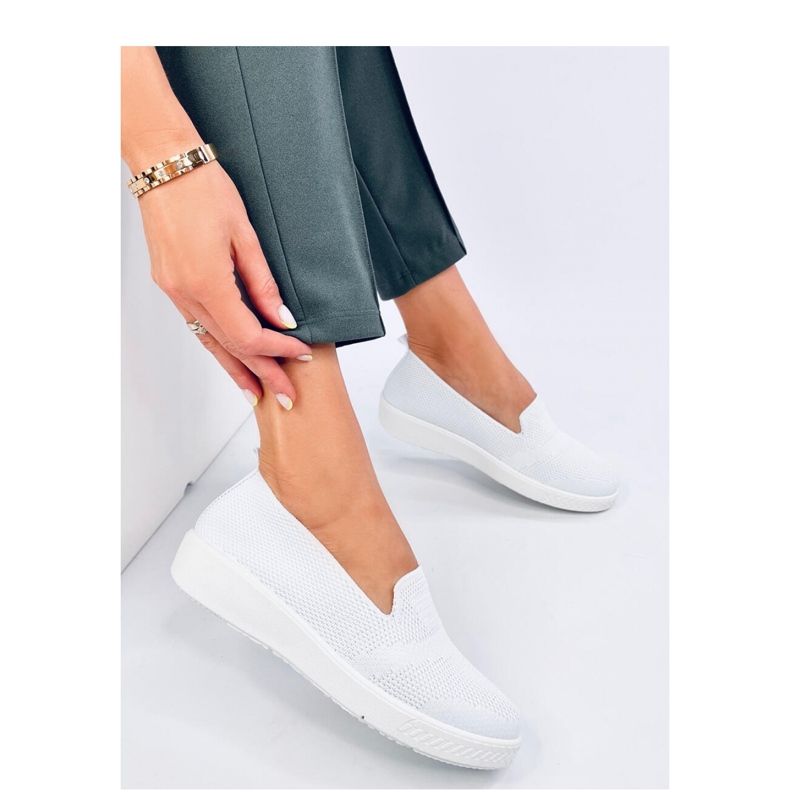 Combe White sock sneakers - Inello vit 1