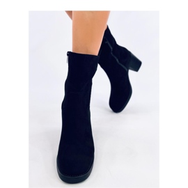 Salifi Svarta bredklackade ankelboots - Inello 2