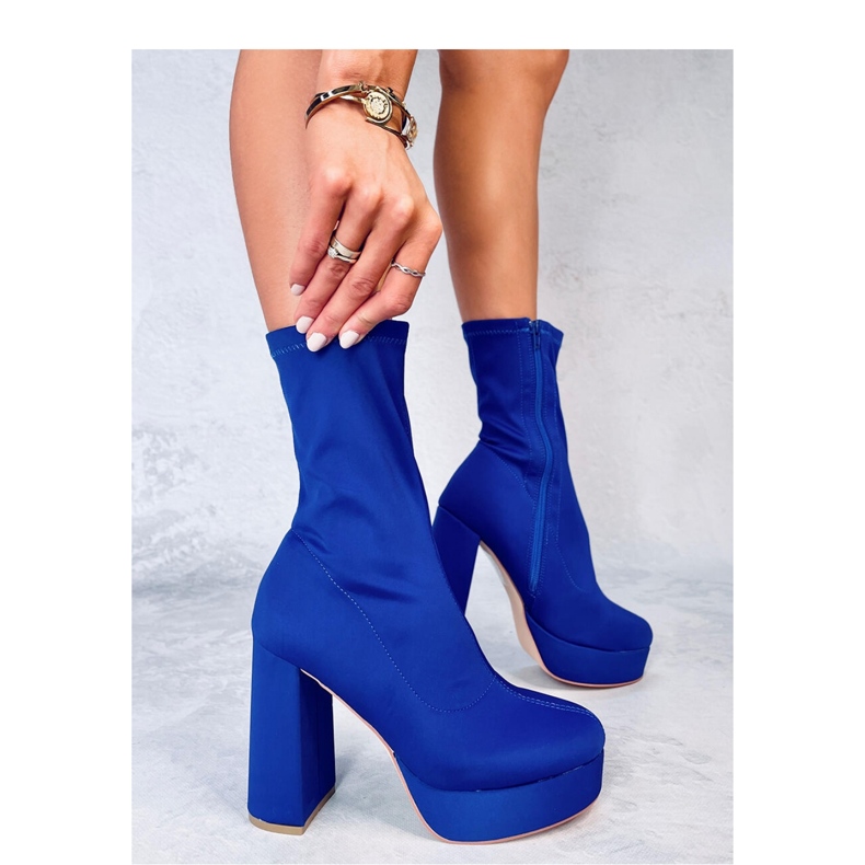 Baldacci Blue platform ankelboots - Inello 2