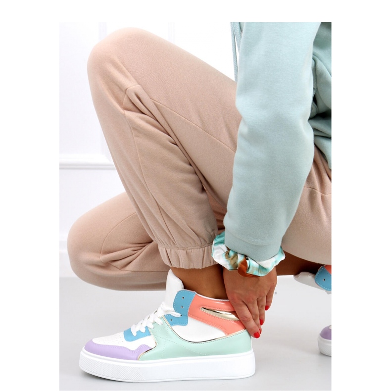 Erva Multicolor high-top sportskor - Inello mångfärgad 2