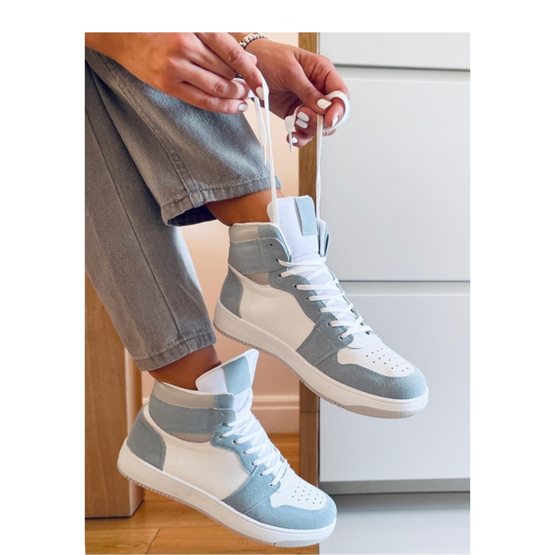 Dorcas Green high-top sneakers - Inello blå 1