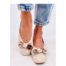 Cranny Beige gyllene nallebalettlägenheter - Inello 1