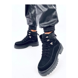 Mathen Svarta trapperstövlar - Inello 2