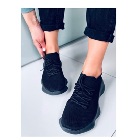 Desire All Black sock sportskor - Inello svart 2