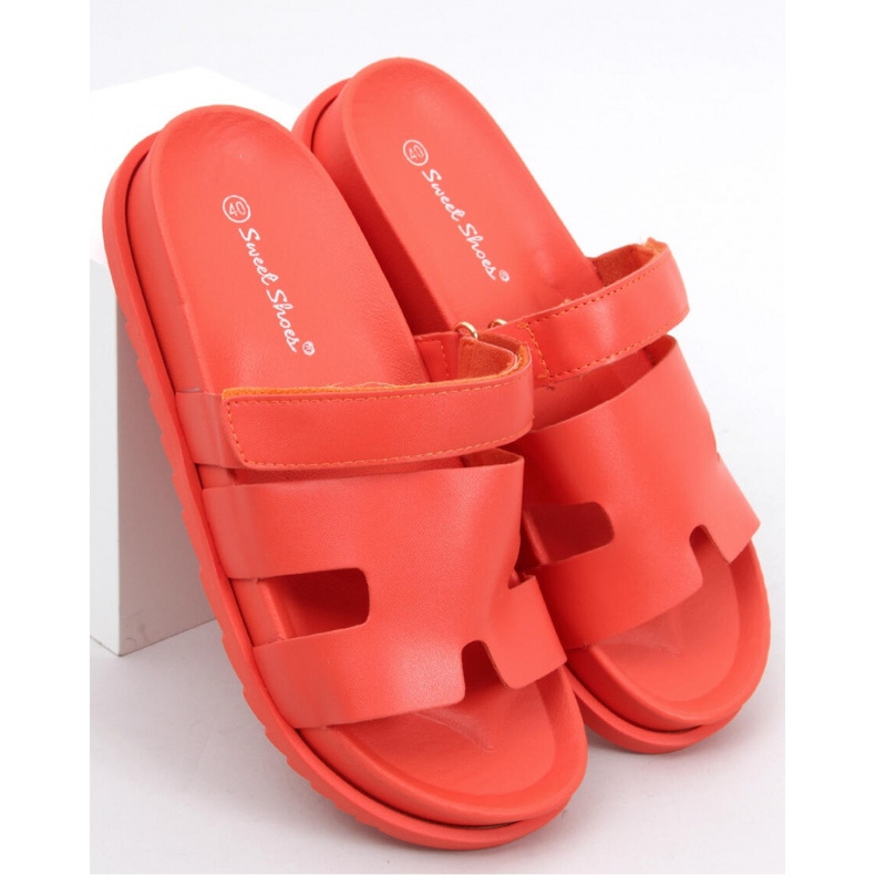 Tawny Orange dam flip-flops sandal - Inello 1