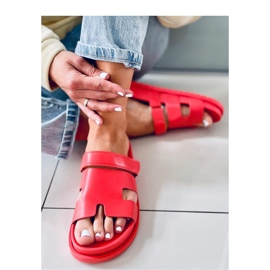 Tawny Orange dam flip-flops sandal - Inello 2