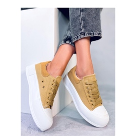 Takao Ginger - Inello sneakers med tjock sula brun 1
