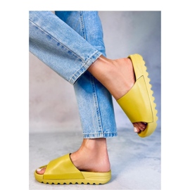 Kolb Green sandal med flip-flops för kvinnor - Inello grön 1