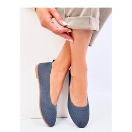 Newey Blue stickade balettlägenheter - Inello blå 1