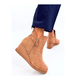 Paxten Camel kilboots i mocka - Inello brun 1