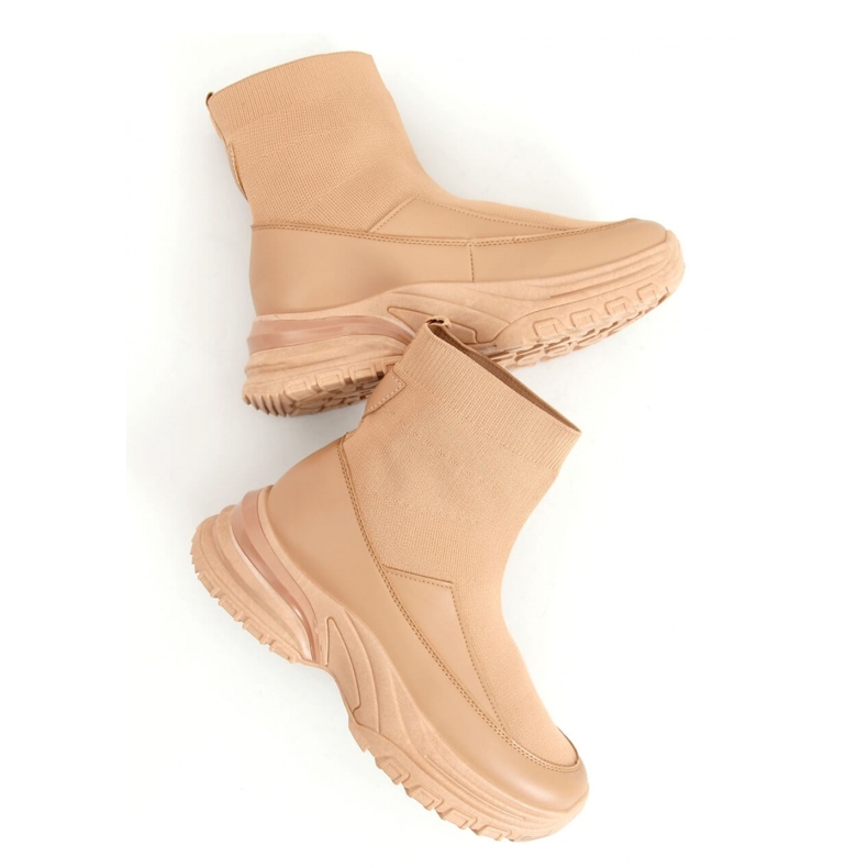 Camel ZP03 Camel sock sportskor - Inello brun 1