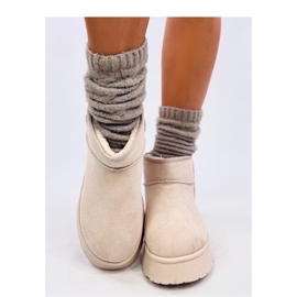 Rodmans Beige - Inello korta platåskor 2