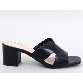 Vallon Svart sandal med högklackade flip-flops - Inello 1