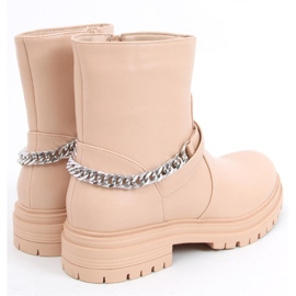 Cindy Nude ankelboots - Inello beige 1