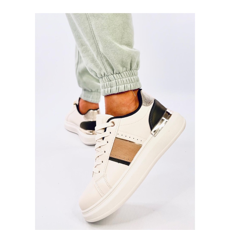 Holms Green platåsneakers - Inello beige 1