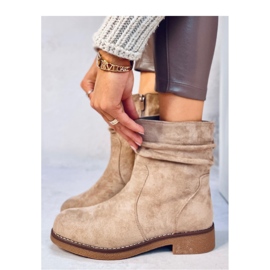 Bracy Khaki volangboots - Inello beige 1