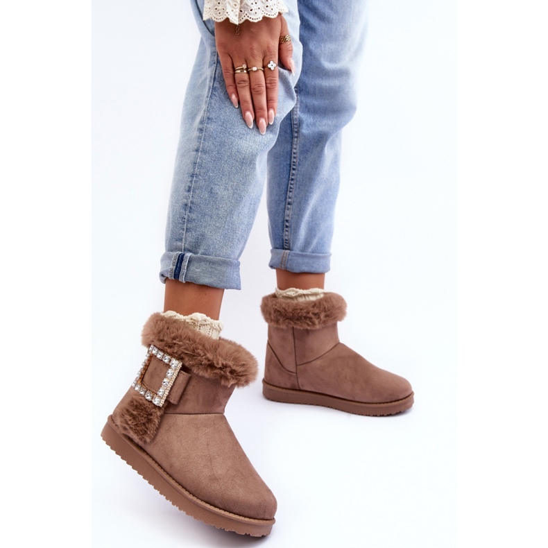 Step in style Snowboots Modell Dulca VL201P Mörkbeige - Steg i stil 1