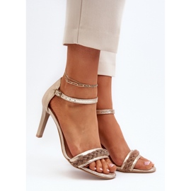 Step in style Sandaler Modell Zazoo 3328/2 Guld - Steg i stil 1