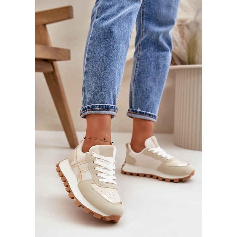 Step in style Sportskor Modell Mialunae YH30 Beige - Steg i stil 1