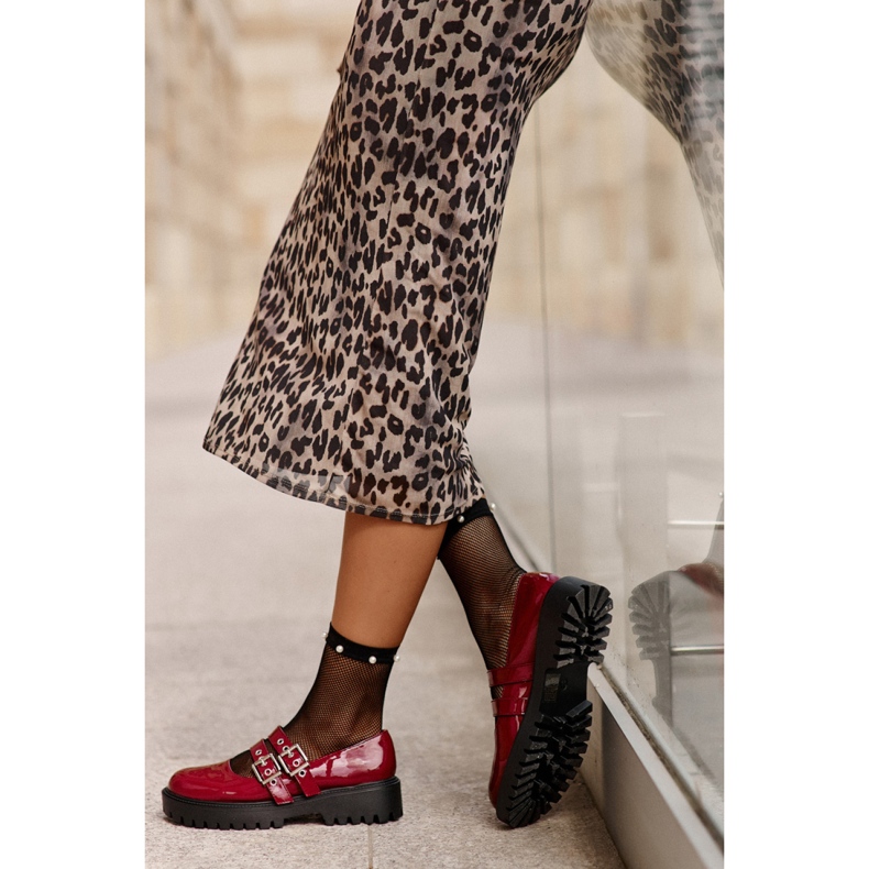 Step in style Skor Modell Terione 3231 Bordo - Steg i stil röd 1