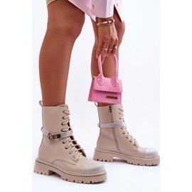 Arbetsstövlar Modell Totah 52022 Beige - Step in style 1