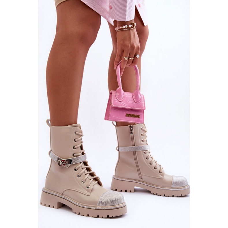 Arbetsstövlar Modell Totah 52022 Beige - Step in style 1