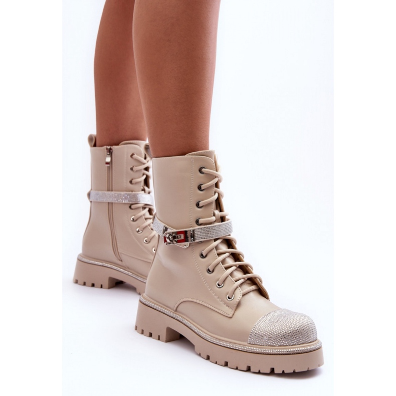 Arbetsstövlar Modell Totah 52022 Beige - Step in style 2