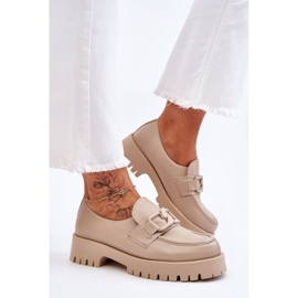 Step in style Skor Modell Loafers Rayhan 20089 Beige - Steg i stil 2