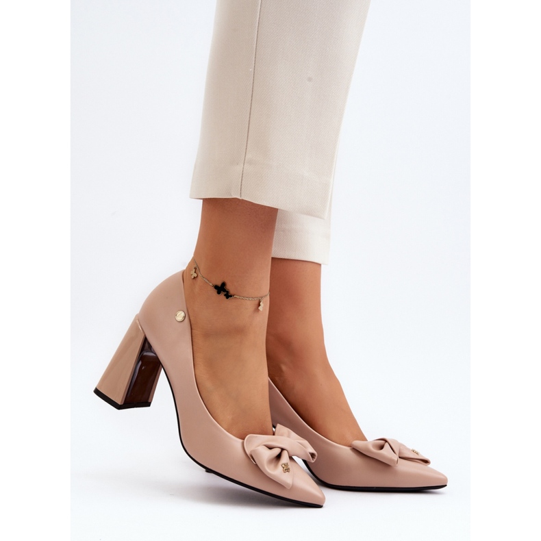 Step in style Pumps Modell Ariemessa 62104 Beige - Steg i stil 1