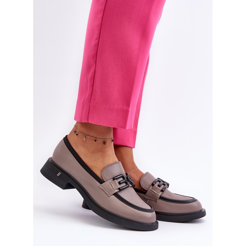 Step in style Mockasiner Model Triana 63501 Mörkbeige - Steg i stil grå 1