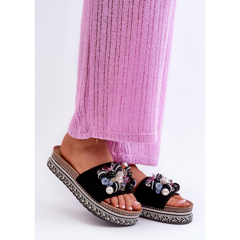 Step in style Sandal flip-flops Modell S.Barski HY077 Svart - Steg i stil 1