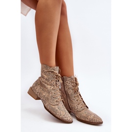 Stövlar Modell Maciejka 06391-04 Beige - Step in style 1