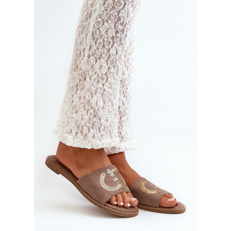 Step in style Sandal flip-flops Modell S.Barski KV27-052 Brun - Steg i stil 1