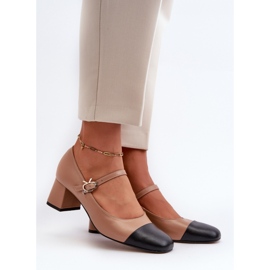 Step in style Pumps Modell Laura Messi 2846 Brun - Steg i stil 1