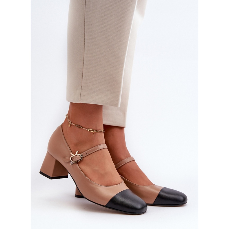 Step in style Pumps Modell Laura Messi 2846 Brun - Steg i stil 1