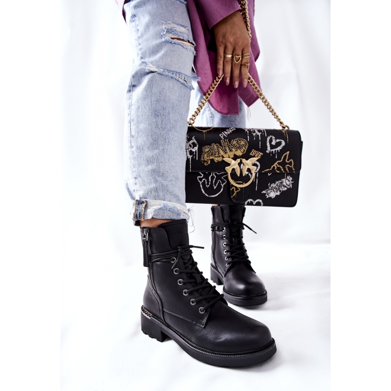 Step in style Arbetarstövlar Modell Maisa 21BT35-4226 Grön - Steg i stil svart 1